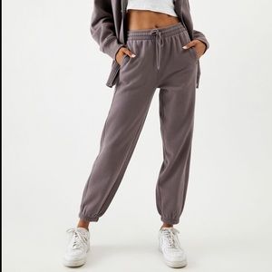 Pacsun brown sweatpants